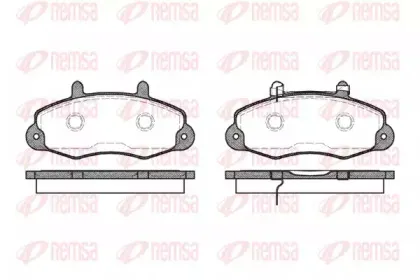 Комплект тормозных колодок, дисковый тормоз KAWE купить