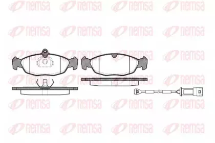 Комплект тормозных колодок, дисковый тормоз KAWE купить