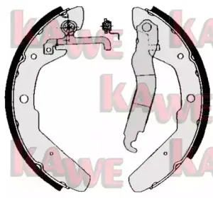 Комплект тормозных колодок KAWE купить