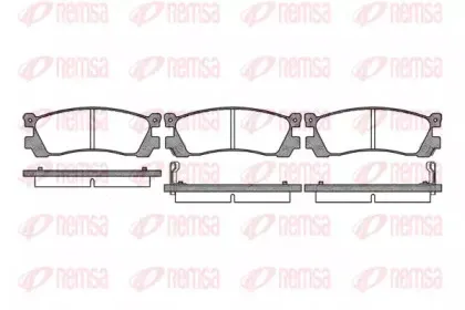 Комплект тормозных колодок, дисковый тормоз KAWE купить