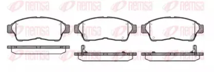 Комплект тормозных колодок, дисковый тормоз KAWE купить