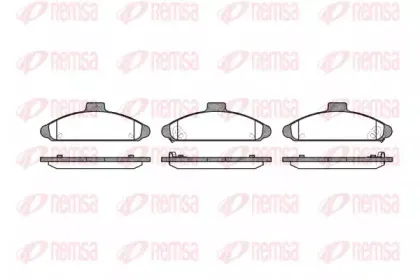 Комплект тормозных колодок, дисковый тормоз KAWE купить