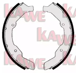 Комплект тормозных колодок KAWE купить