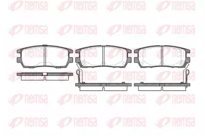 Комплект тормозных колодок, дисковый тормоз KAWE купить