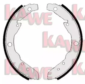 Комплект тормозных колодок KAWE купить