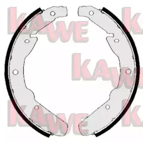 Комплект тормозных колодок KAWE купить