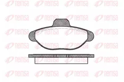 Комплект тормозных колодок, дисковый тормоз KAWE купить