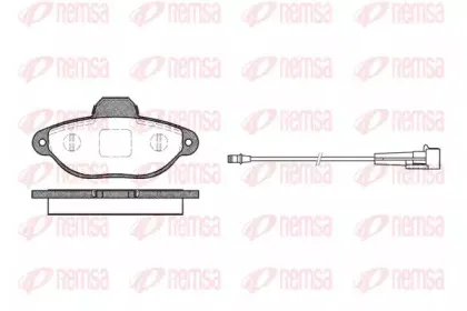 Комплект тормозных колодок, дисковый тормоз KAWE купить
