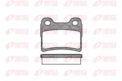 Комплект тормозных колодок, дисковый тормоз KAWE купить