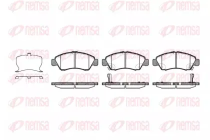 Комплект тормозных колодок, дисковый тормоз KAWE купить