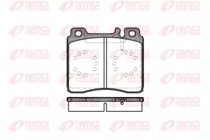Комплект тормозных колодок, дисковый тормоз KAWE купить