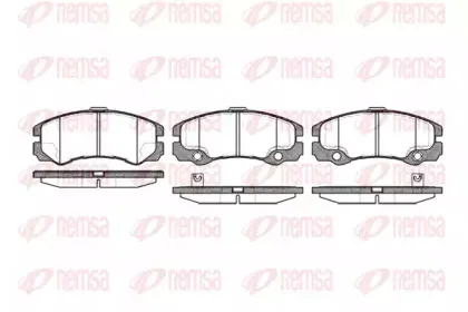 Комплект тормозных колодок, дисковый тормоз KAWE купить