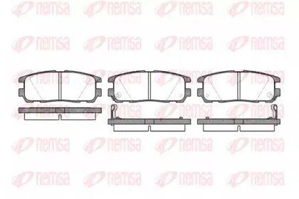 Комплект тормозных колодок, дисковый тормоз KAWE купить