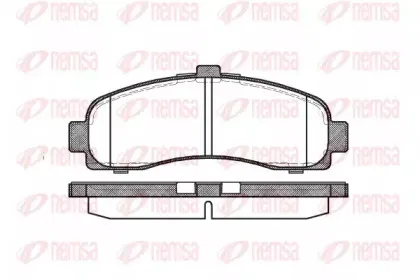 Комплект тормозных колодок, дисковый тормоз KAWE купить