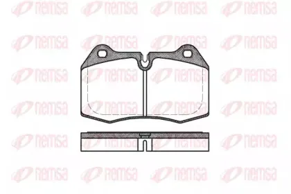 Комплект тормозных колодок, дисковый тормоз KAWE купить