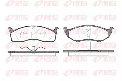 Комплект тормозных колодок, дисковый тормоз KAWE купить