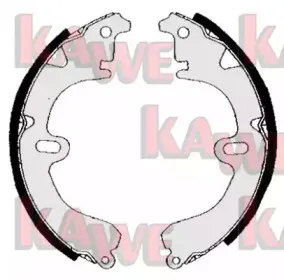 Комплект тормозных колодок KAWE купить