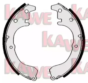 Комплект тормозных колодок KAWE купить