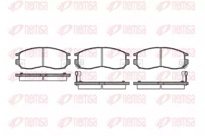 Комплект тормозных колодок, дисковый тормоз KAWE купить