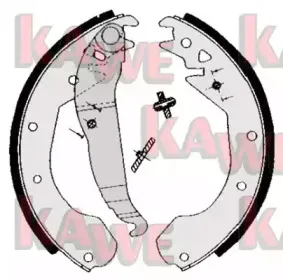 Комплект тормозных колодок KAWE купить