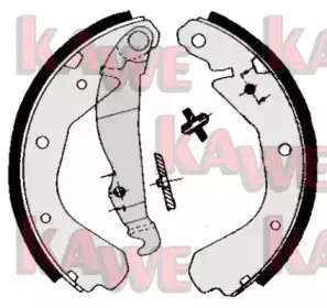 Комплект тормозных колодок KAWE купить