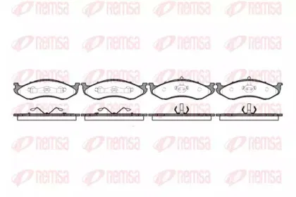 Комплект тормозных колодок, дисковый тормоз KAWE купить