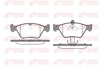 Комплект тормозных колодок, дисковый тормоз KAWE купить