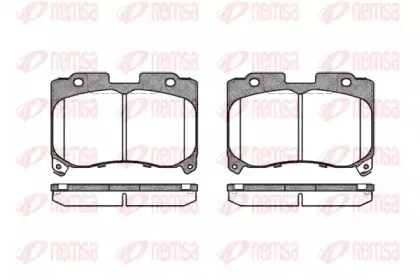 Комплект тормозных колодок, дисковый тормоз KAWE купить