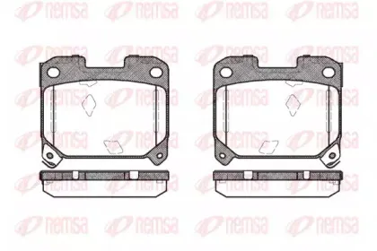 Комплект тормозных колодок, дисковый тормоз KAWE купить