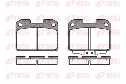 Комплект тормозных колодок, дисковый тормоз KAWE купить