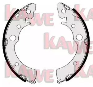 Комплект тормозных колодок KAWE купить