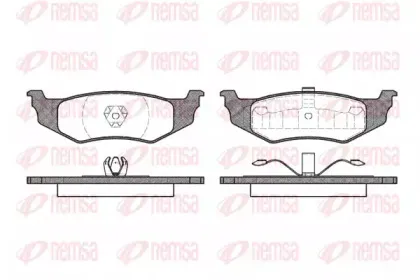 Комплект тормозных колодок, дисковый тормоз KAWE купить