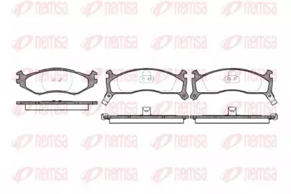 Комплект тормозных колодок, дисковый тормоз KAWE купить