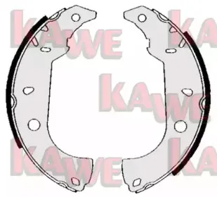 Комплект тормозных колодок KAWE купить