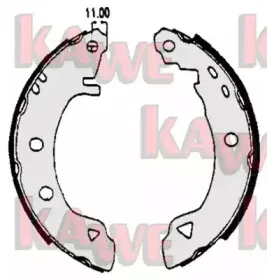 Комплект тормозных колодок KAWE купить