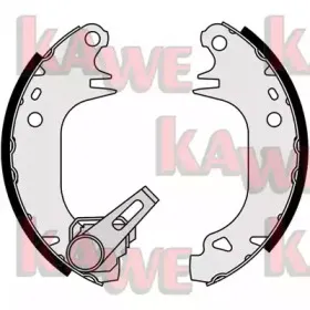 Комплект тормозных колодок KAWE купить