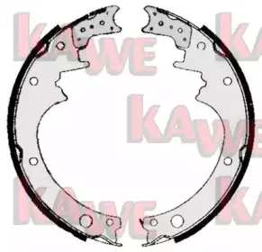 Комплект тормозных колодок KAWE купить