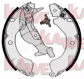 Комплект тормозных колодок KAWE купить