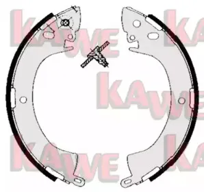 Комплект тормозных колодок KAWE купить