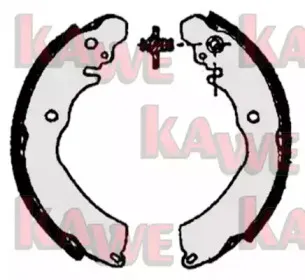 Комплект тормозных колодок KAWE купить