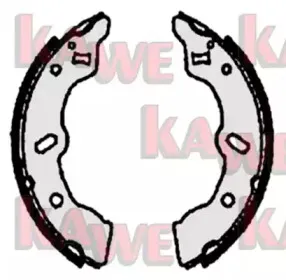 Комплект тормозных колодок KAWE купить