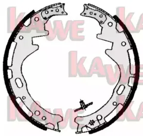 Комплект тормозных колодок KAWE купить