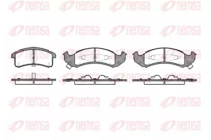 Комплект тормозных колодок, дисковый тормоз KAWE купить