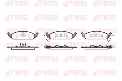 Комплект тормозных колодок, дисковый тормоз KAWE купить