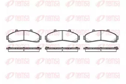 Комплект тормозных колодок, дисковый тормоз KAWE купить