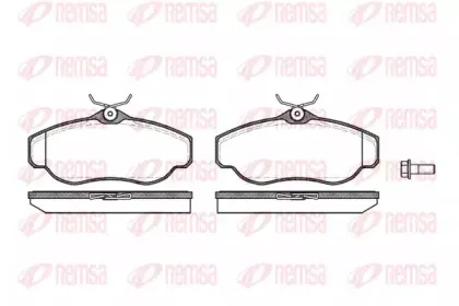 Комплект тормозных колодок, дисковый тормоз KAWE купить