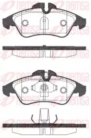 Комплект тормозных колодок, дисковый тормоз KAWE купить