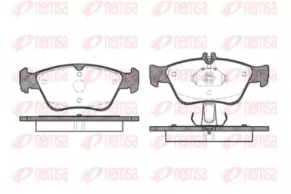 Комплект тормозных колодок, дисковый тормоз KAWE купить