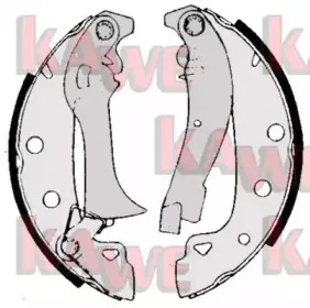 Комплект тормозных колодок KAWE купить