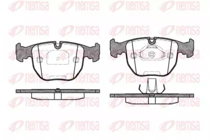 Комплект тормозных колодок, дисковый тормоз KAWE купить